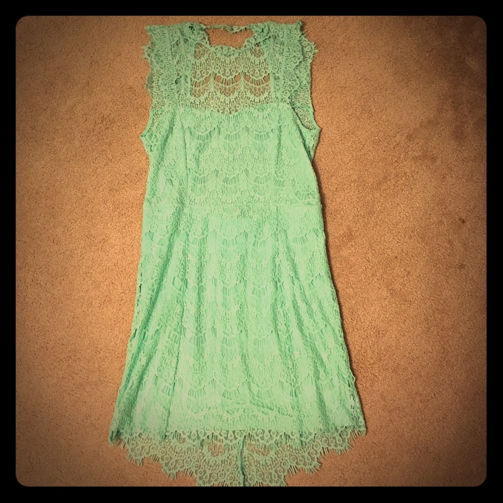 Sea foam green Dress